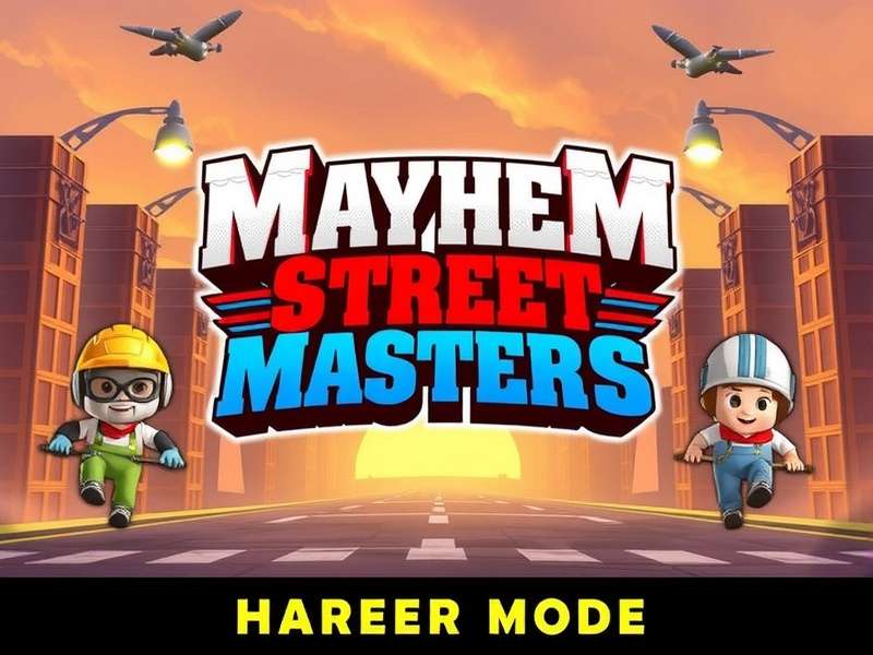 Mayhem Street Masters Game Banner